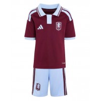 Fotbalové Dres Aston Villa Ian Maatsen #22 Dětské Domácí 2026-27 Krátký Rukáv (+ trenýrky)